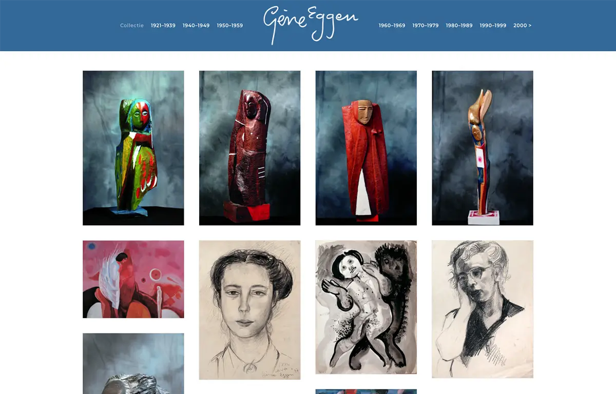 Website Gène Eggen